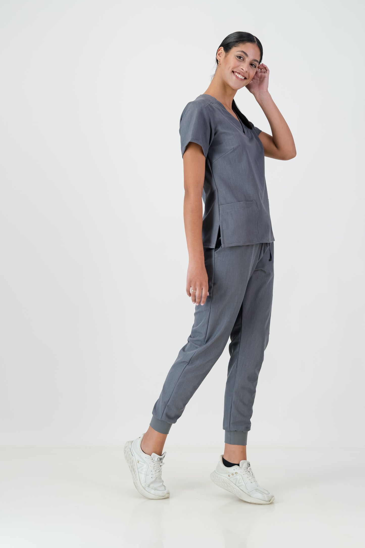 The Ladies Scrub Jogger - Graphite