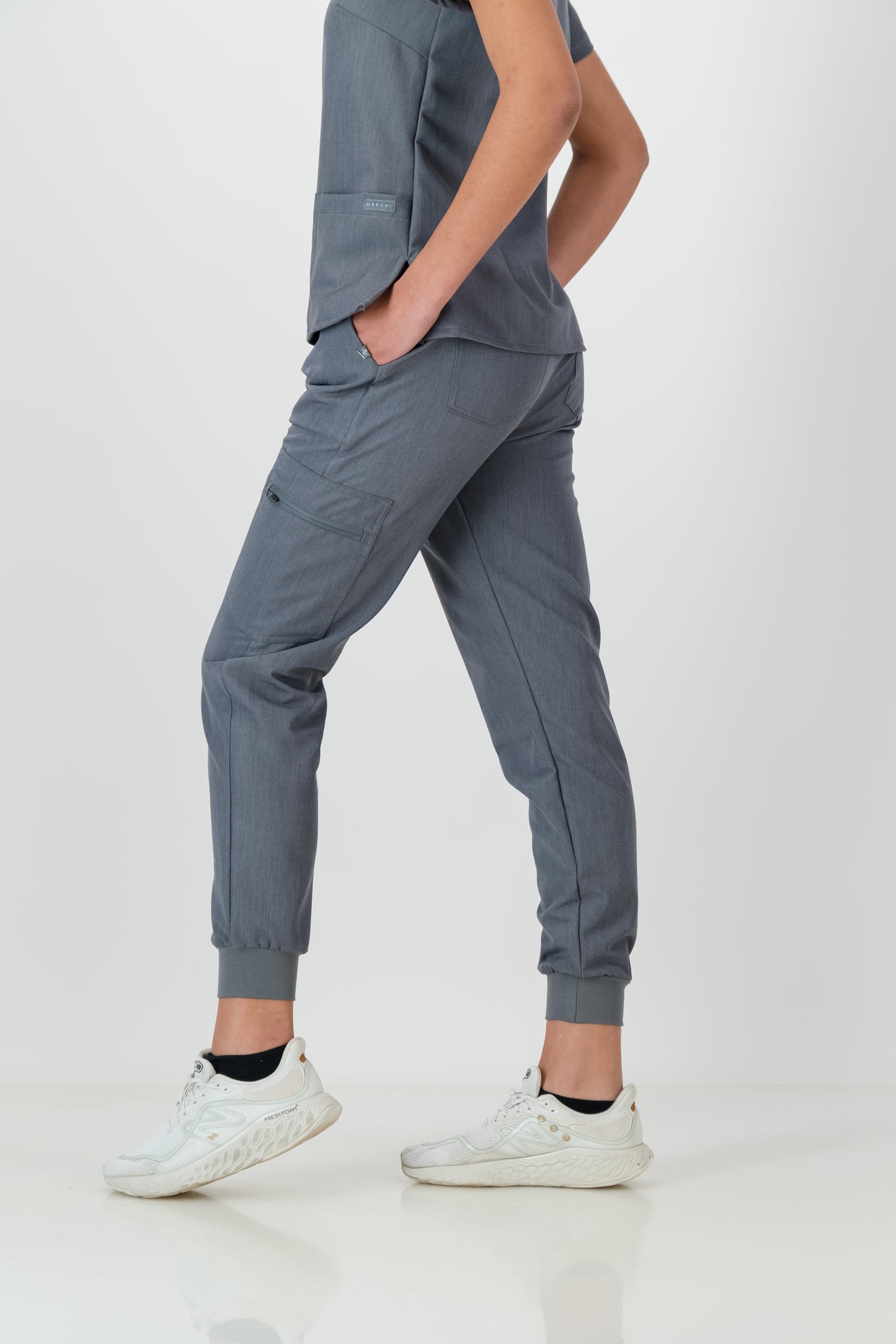 The Ladies Scrub Jogger - Graphite