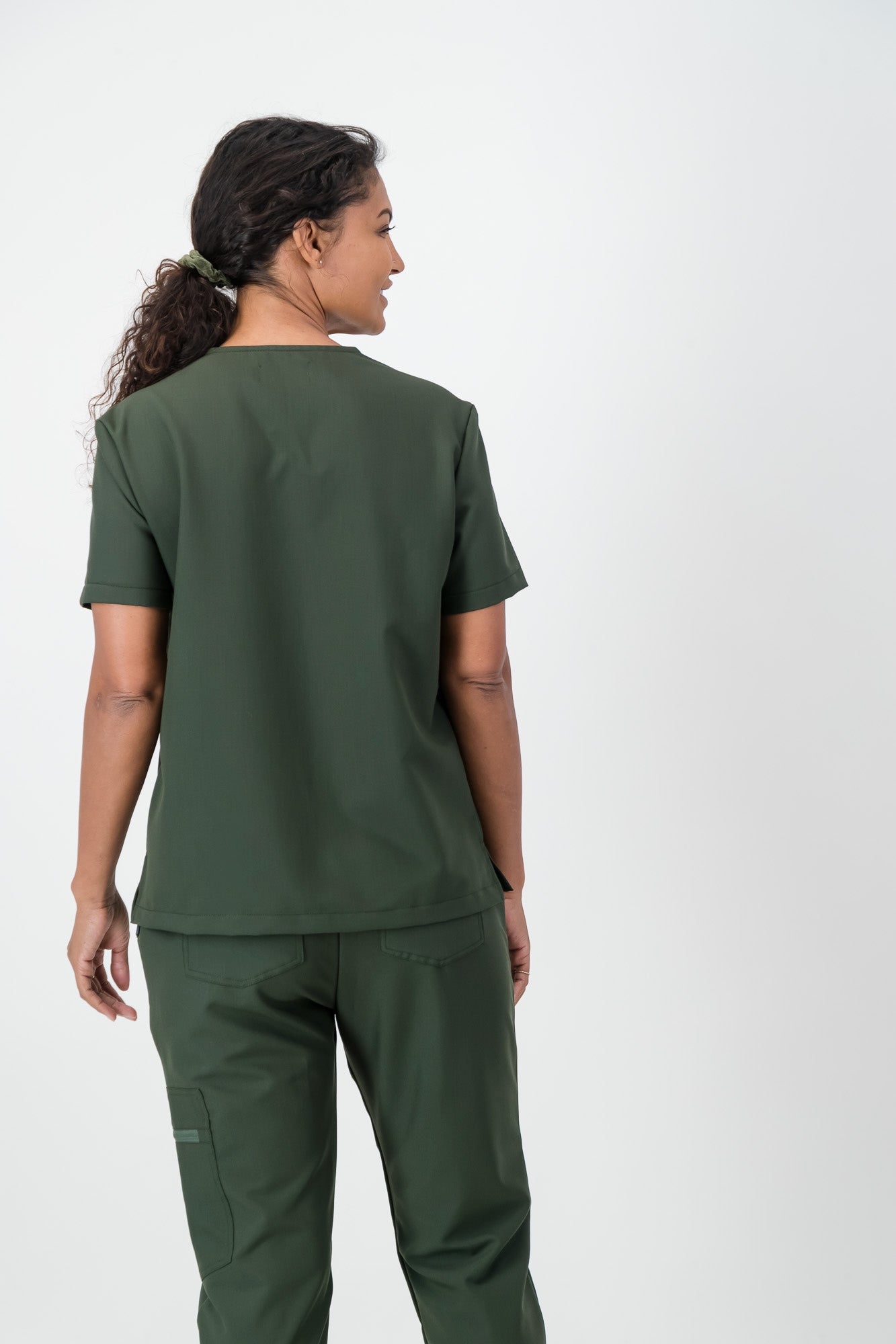 The Penny Women's Scrub Top - Bonsai