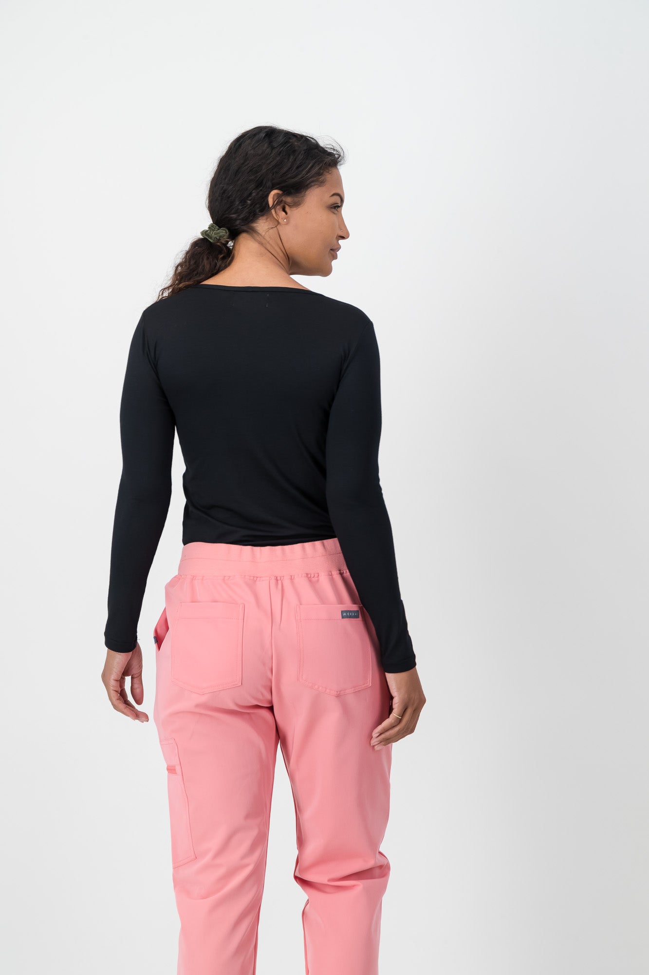 Ladies Long-sleeve Under scrub - Black