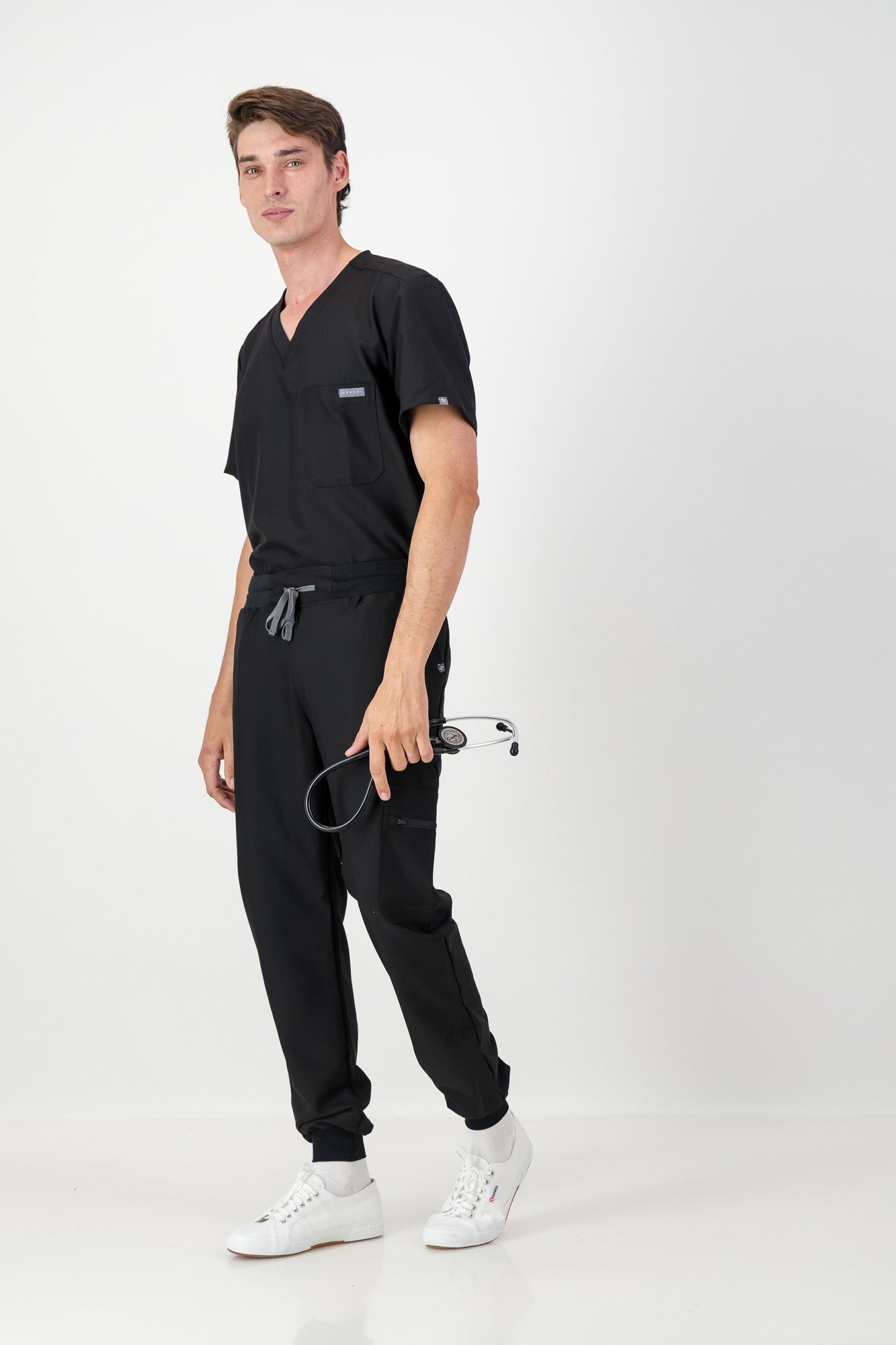 The Mens Scrub Jogger - Black