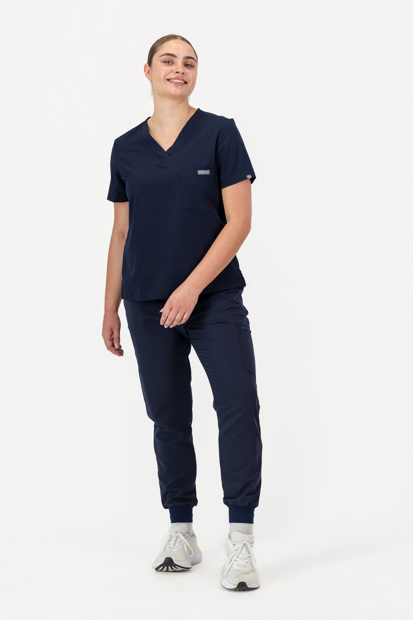 The Penny Women's Scrub Top - Navy