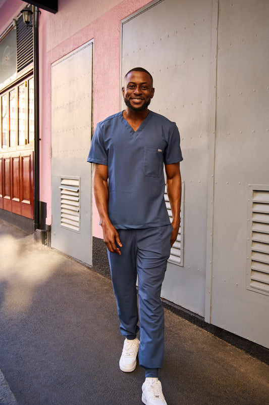 The Mens Scrub Jogger - Airforce - Meraki Scrubs