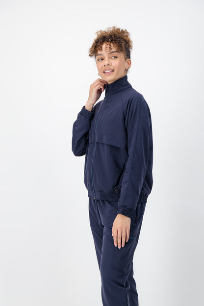 The Rosa Women's Scrub Jacket - Navy - Meraki Scrubs