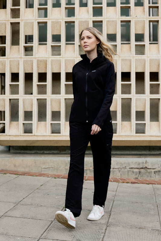 The Ladies Straight Leg Scrub Pants - Black