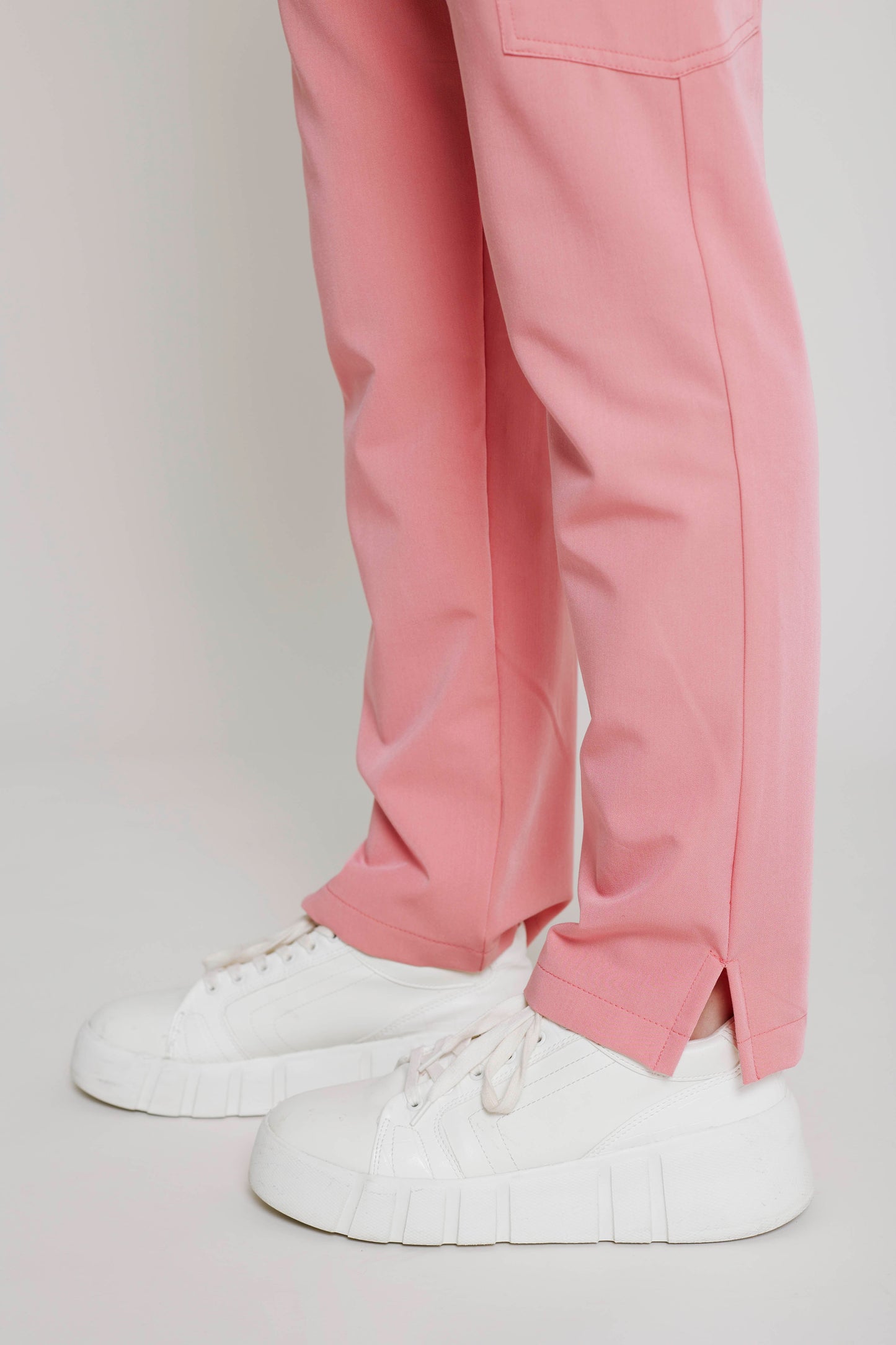 The Ladies Straight Leg Scrub Pants - Coral