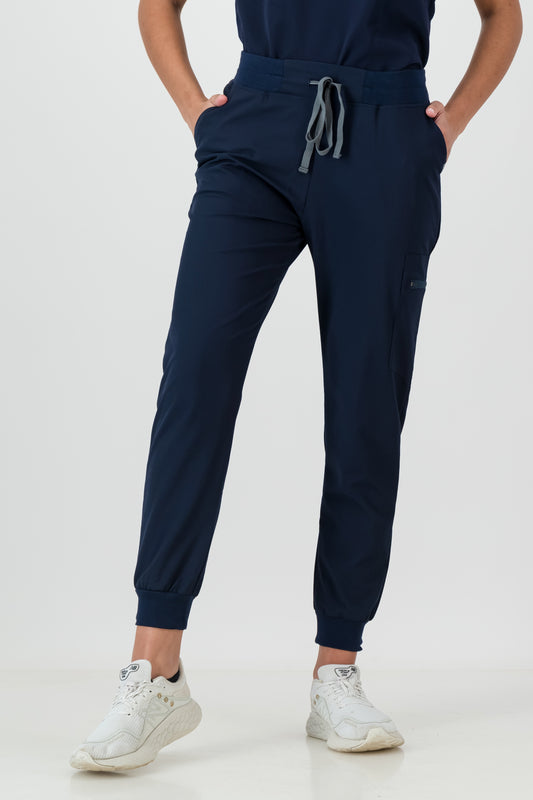 The Ladies Scrub Jogger - Navy