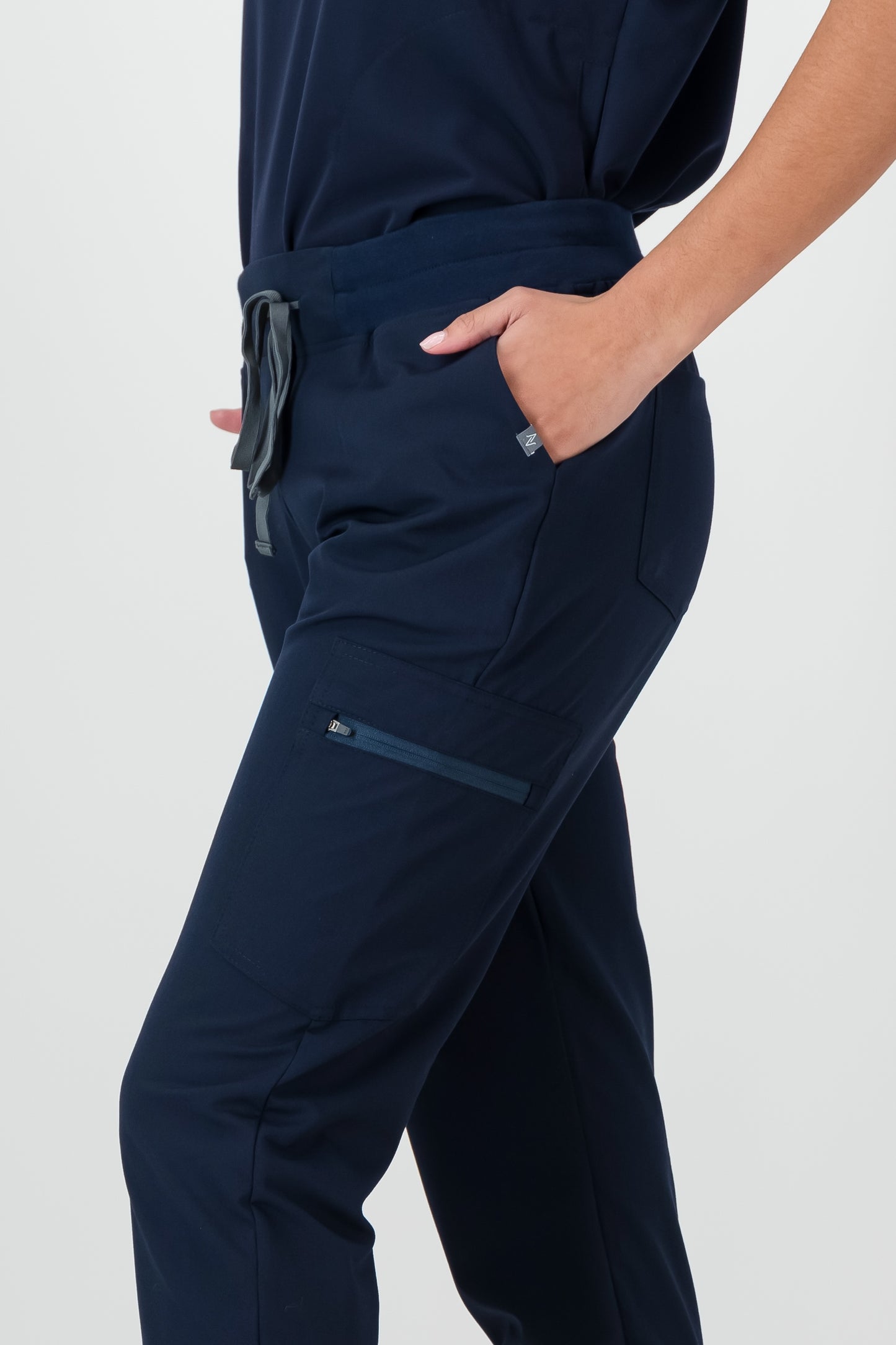 The Ladies Scrub Jogger - Navy