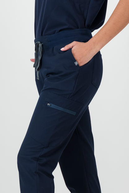 The Ladies Scrub Jogger - Navy