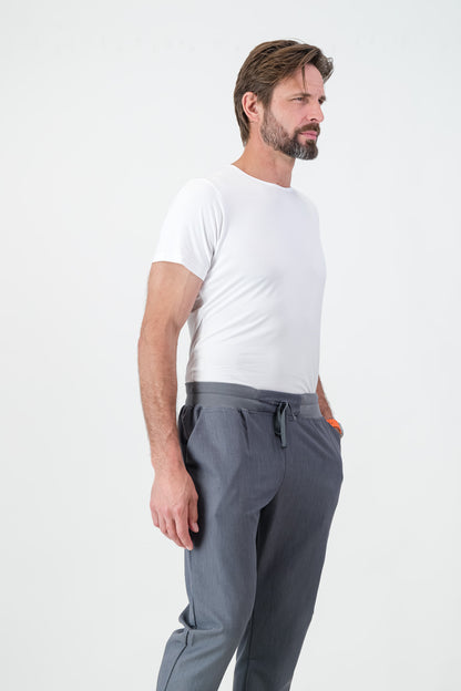 Men's Short-sleeve Underscrub - White