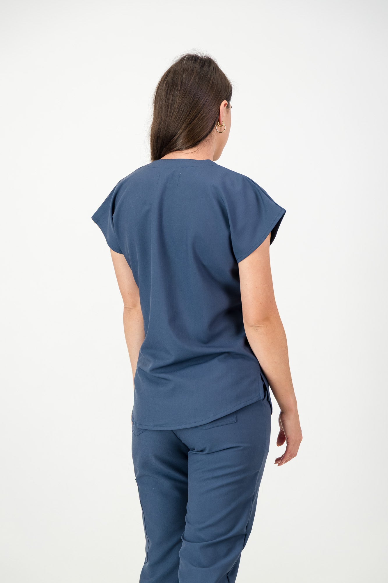 The Coco Women's Scrub Top - Airforce