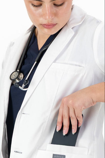 The Jane Women's Short Sleeve Lab Coat