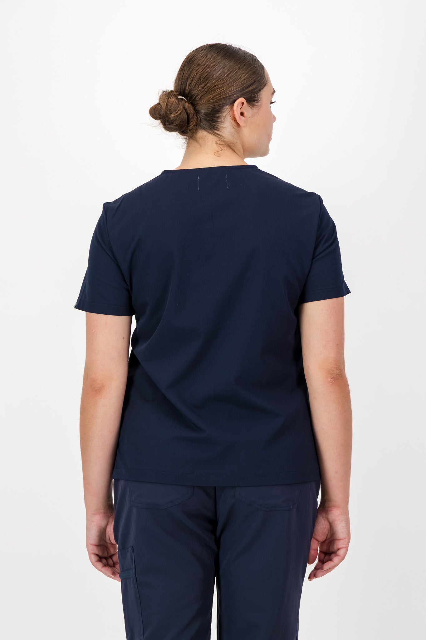 The Penny Women's Scrub Top - Navy