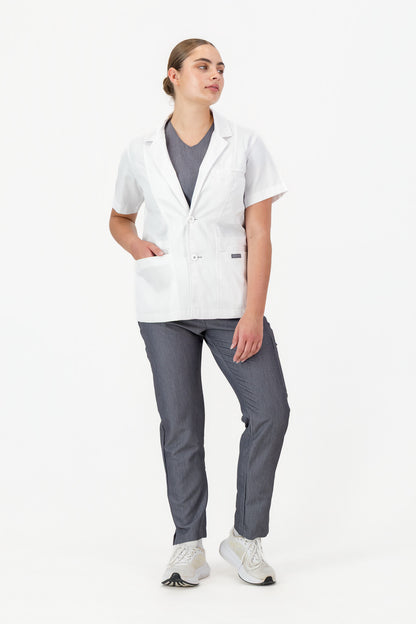 The Jane Women's Short Sleeve Lab Coat