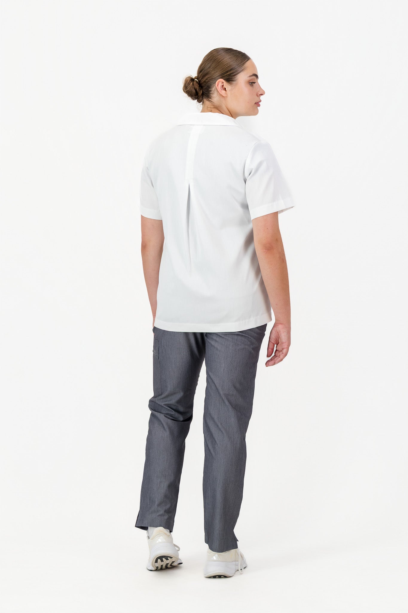 The Jane Women's Short Sleeve Lab Coat