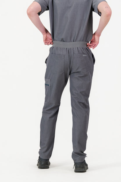 The Mens Straight Leg Scrub Pants - Graphite