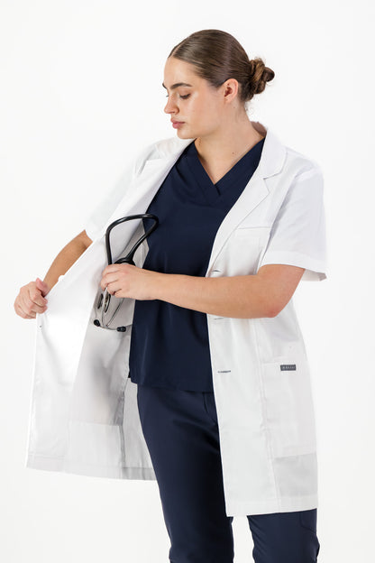 The Edison Unisex Short Sleeve Lab Coat