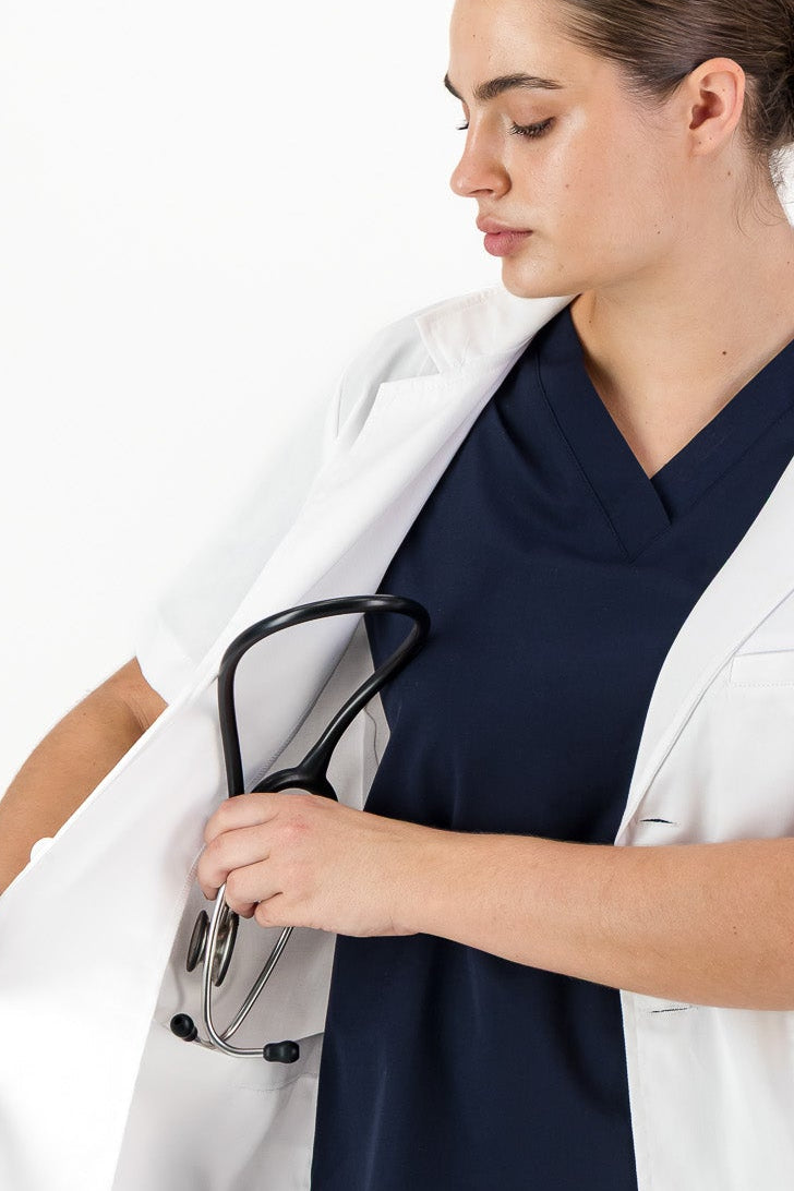 The Jane Women's Short Sleeve Lab Coat