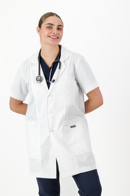 The Edison Unisex Short Sleeve Lab Coat