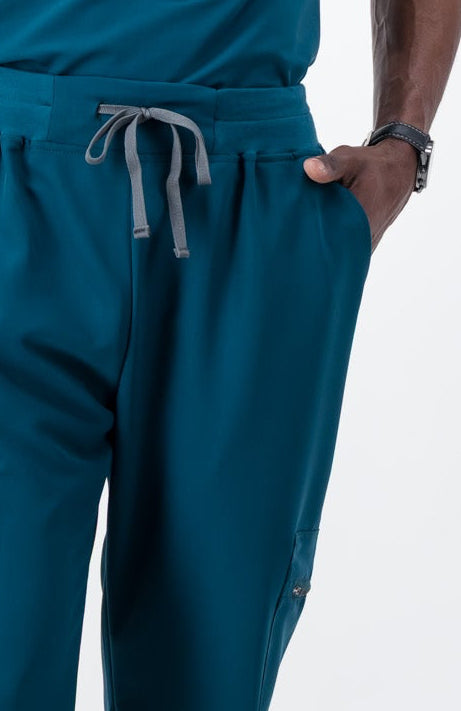 The Mens Scrub Jogger - Lagoon - Meraki Scrubs