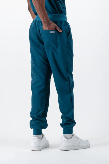 The Mens Scrub Jogger - Lagoon - Meraki Scrubs