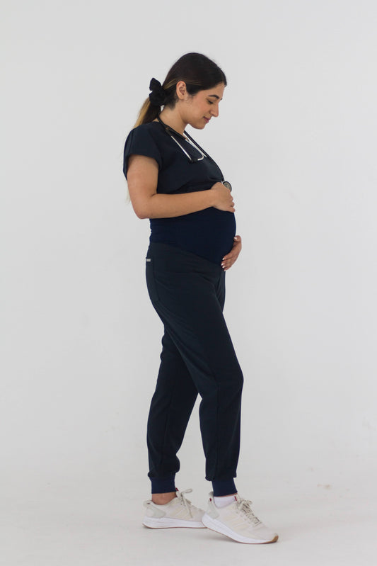 Maternity Jogger Pants - Navy