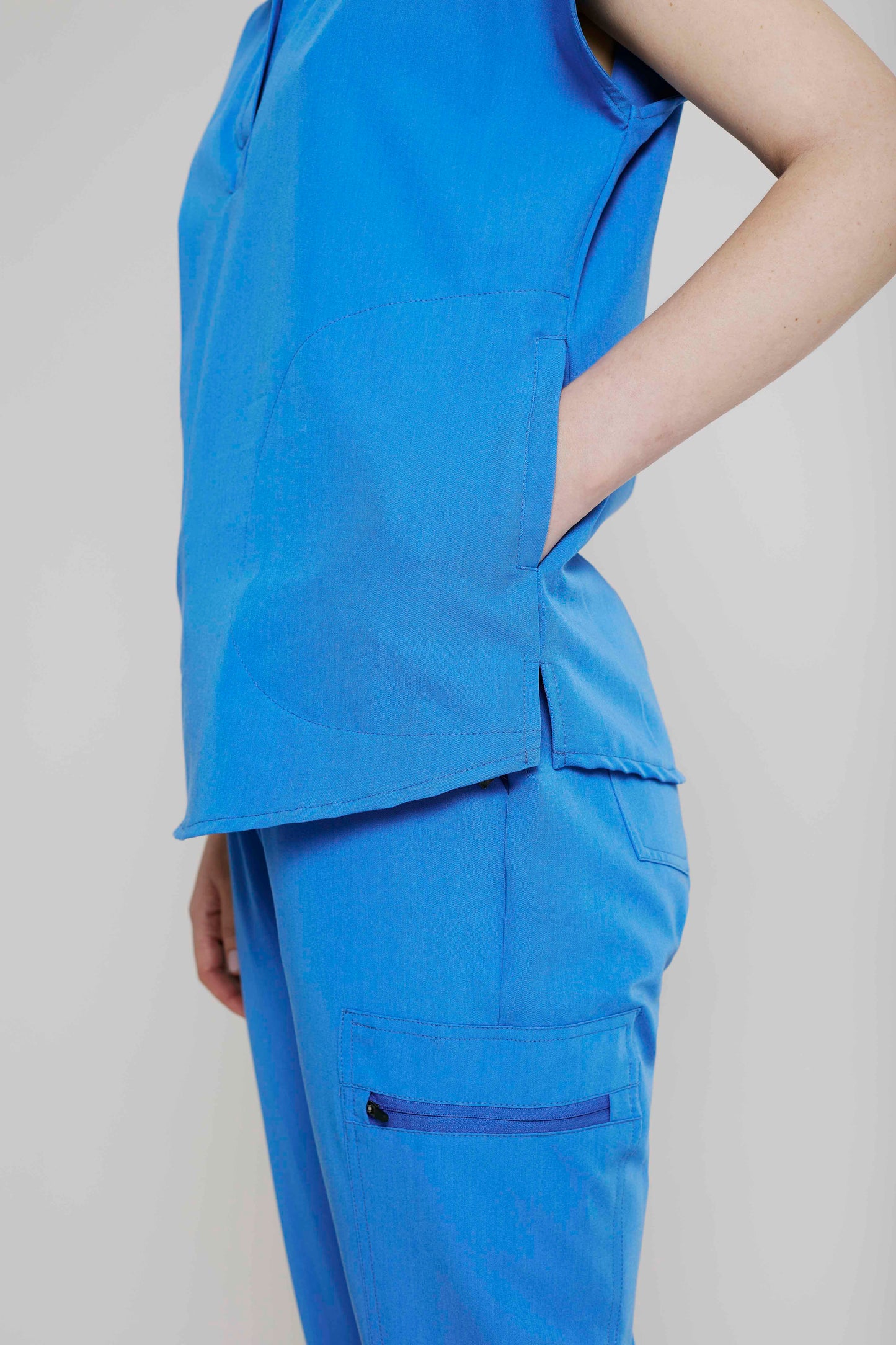 The Ladies Scrub Jogger - Cool Marine